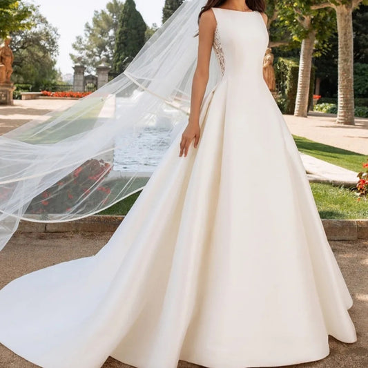 Timeless Satin Gown