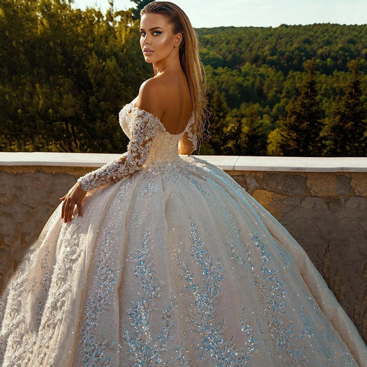 "Elara Dusk" Flowing Gown