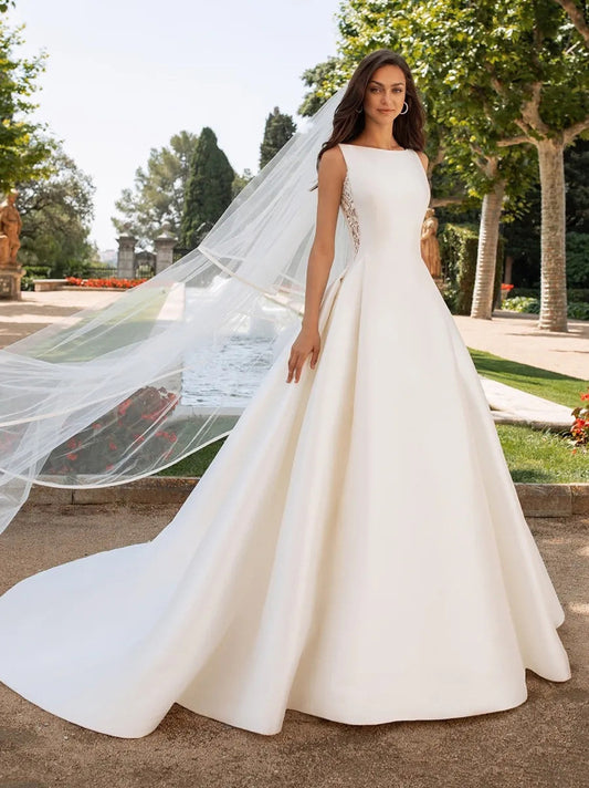 Timeless Satin Gown
